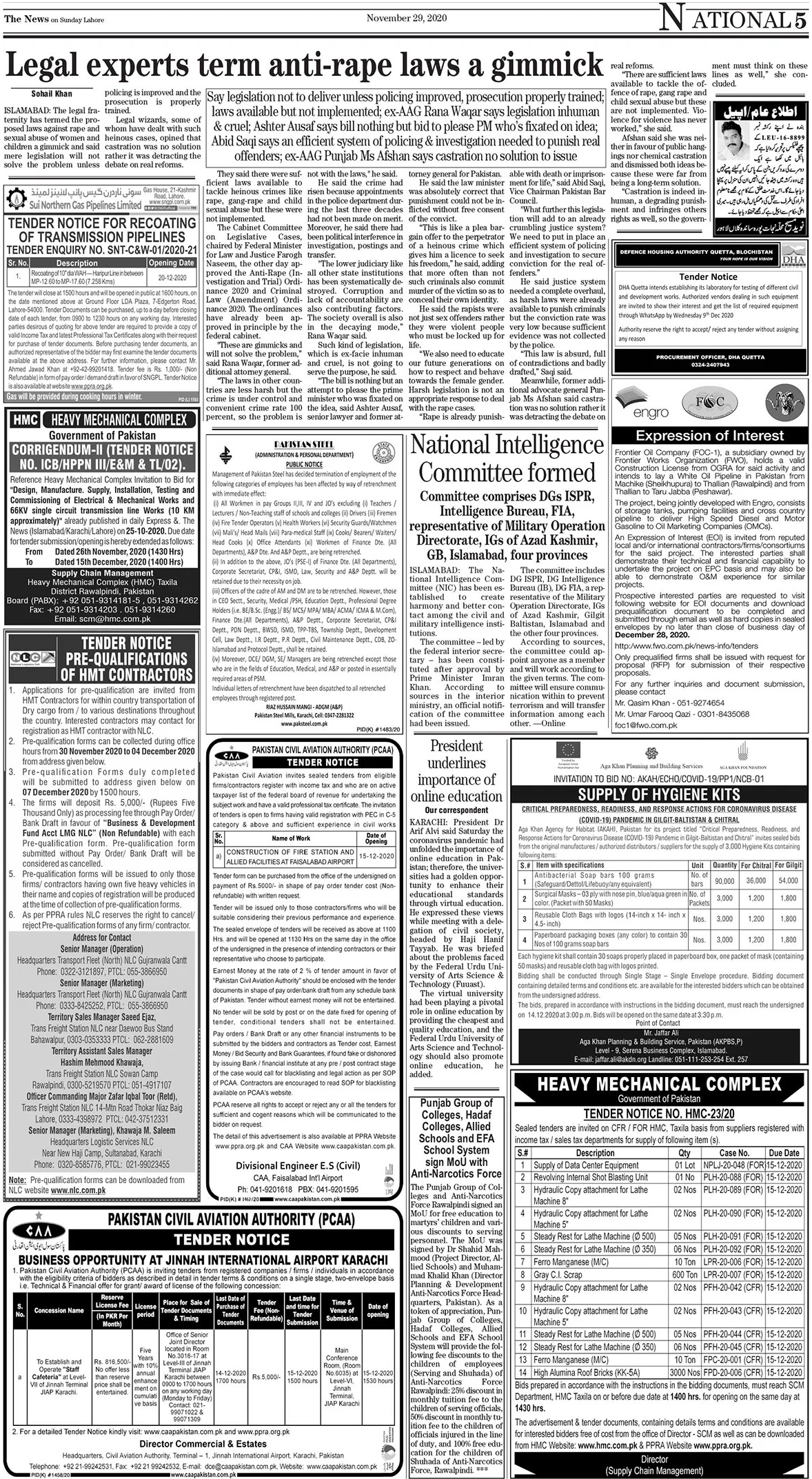 The News -30 November 2020